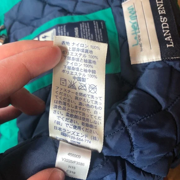 Lands' End Squall Jacket Boy's Size Medium - Picture 9 of 15